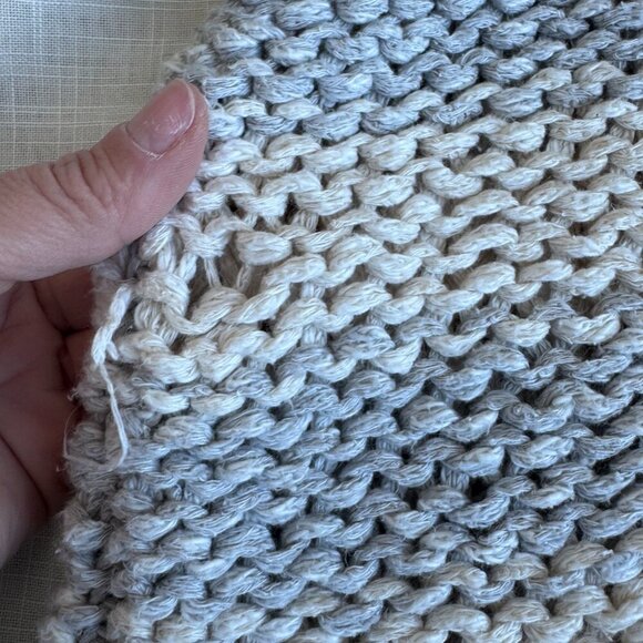 Free People Stars that Shine Chunky Knot Sheer Large Hole‎ Crochet Distress M - Picture 5 of 7